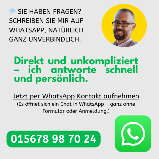 Kontakt Button Whatsapp