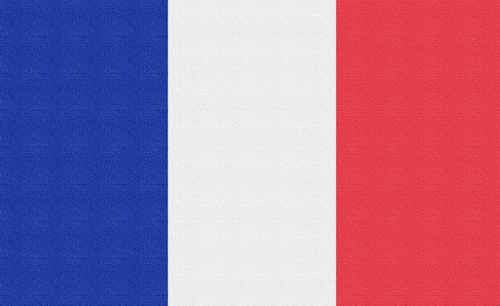 Drapeau français – Vidéo souvenir avec QR code pour pierre tombale