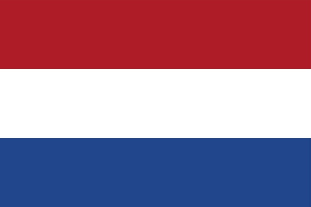 Nederlandse vlag als symbool voor de Nederlandstalige versie van deze website